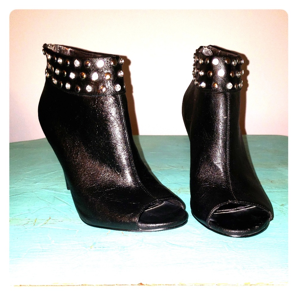 Kenneth Cole Open Toed Booties